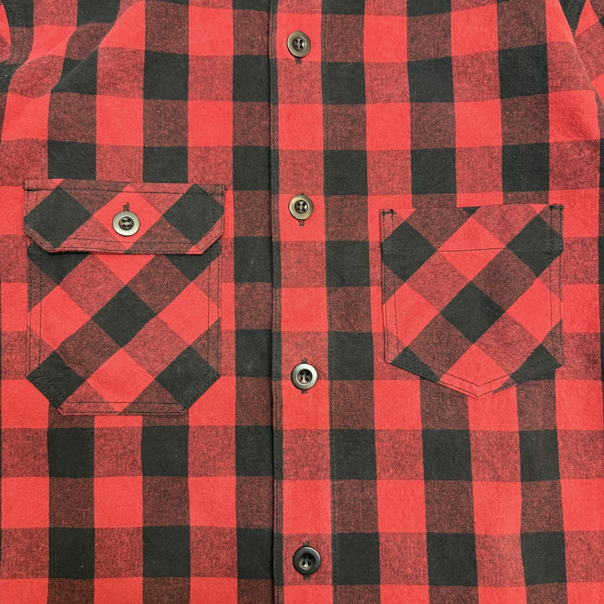 JUNYA WATANABE MAN 25AW/Flannel Shirtチェック／フランネルチェックシャツ/WP-B007 古着・中古-2枚目のアイテム画像