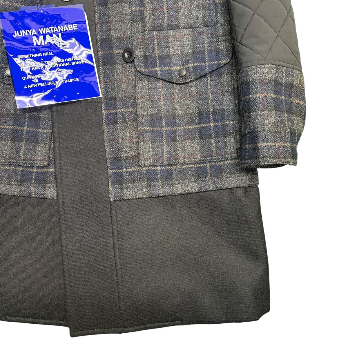 JUNYA WATANABE MAN×FILSON 25AW/キルティングコート／フィルソンコラボコートWP-C001-051 古着・中古-4枚目のアイテム画像