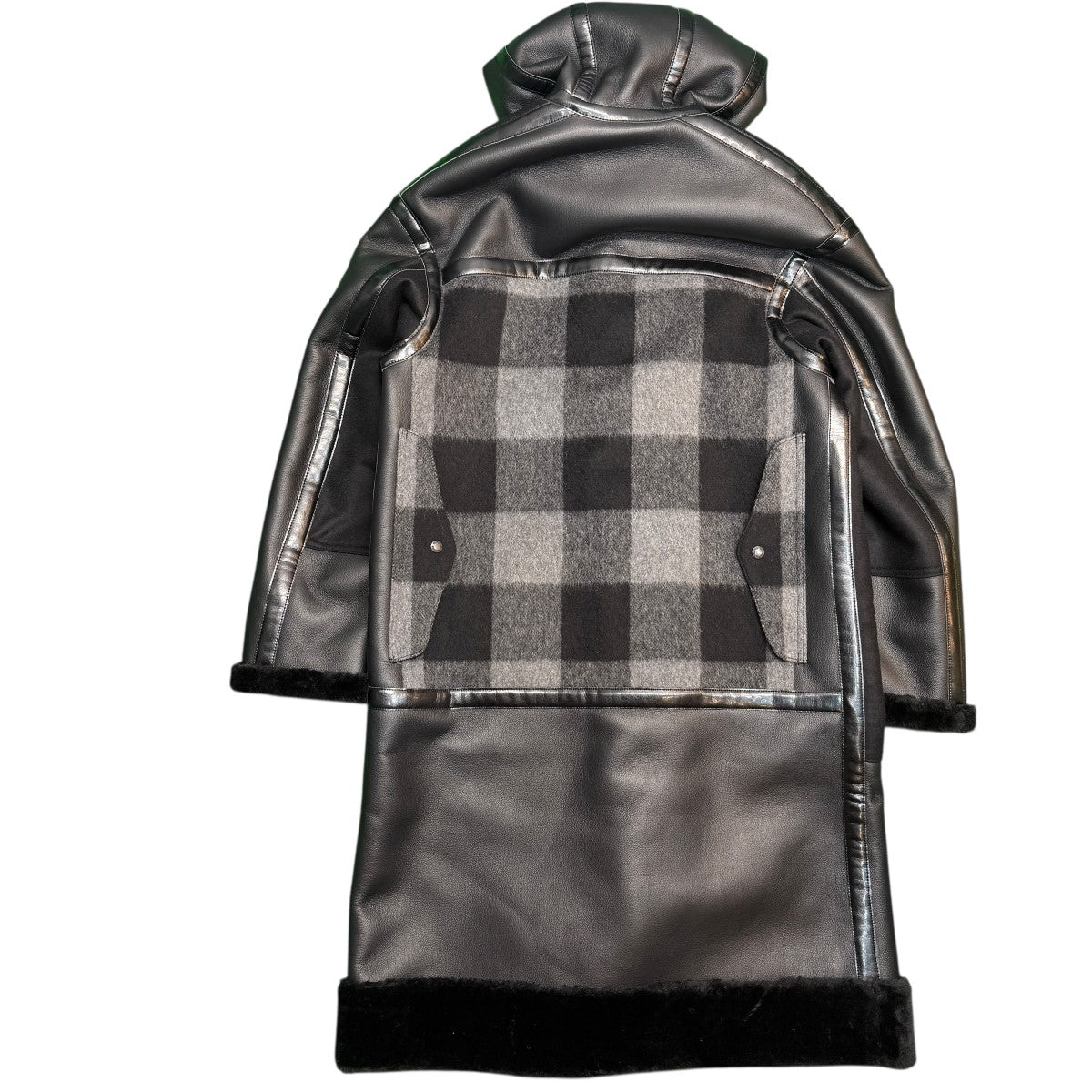 JUNYA WATANABE MAN×FILSON 25AW/Faux Fur Trimmed Coat／フィルソンコラボフェイクファーコート/WP-C009-051 古着・中古-2枚目のアイテム画像