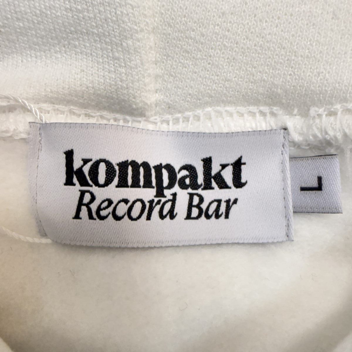 KOMPAKT RECORD BAR KRB 4533 Hoodie／ワンポイントパーカー 古着・中古-6枚目のアイテム画像