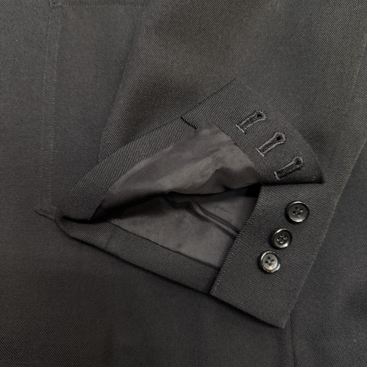 BLACK COMME des GARCONS 25AW/オーバーサイズパッチポケットジャケット／オーバーサイズジャケット1P-J022 古着・中古-4枚目のアイテム画像