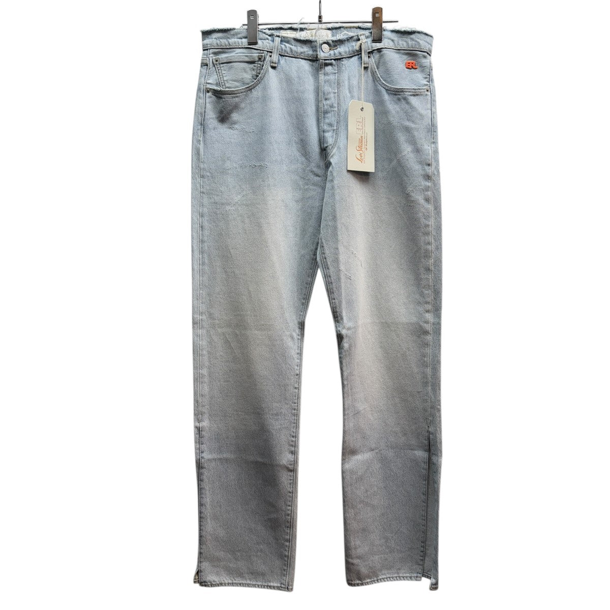 ERL×LEVI’S 23AW/501 Split Leg Jeans／501コラボレーションデニムパンツERL07P202-1 古着・中古-1枚目のアイテム画像
