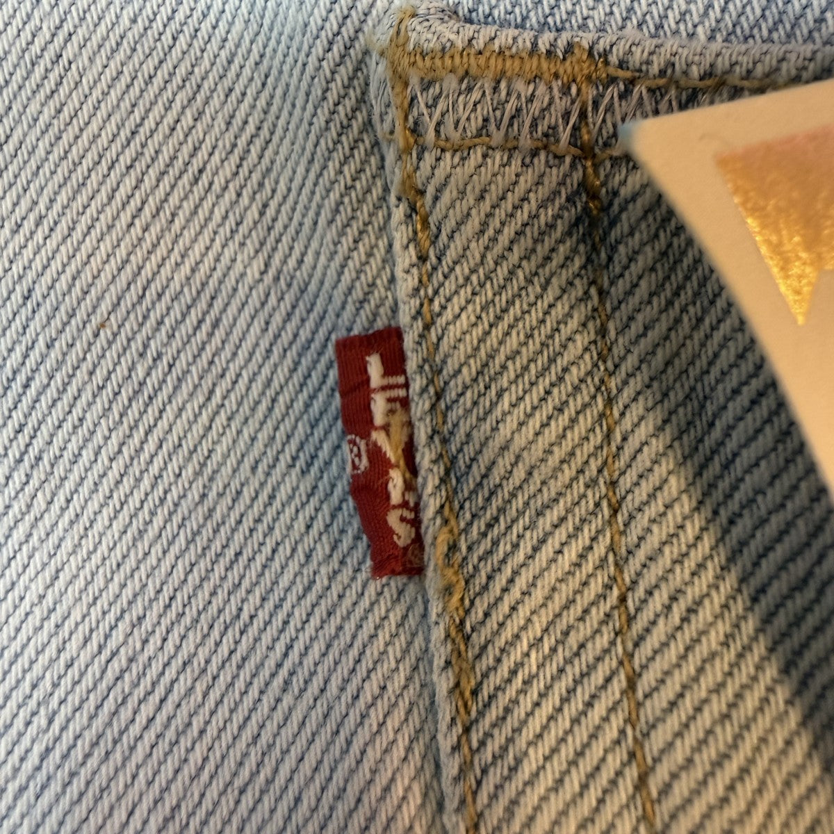 ERL×LEVI’S 23AW/501 Split Leg Jeans／501コラボレーションデニムパンツERL07P202-1 古着・中古-5枚目のアイテム画像