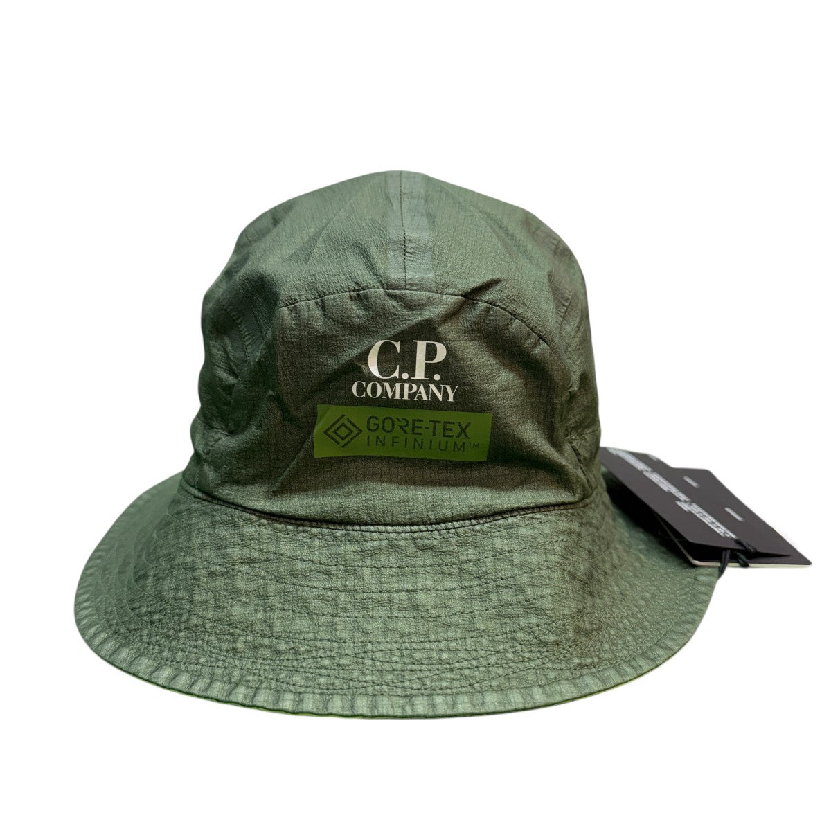 C．P COMPANY 24AW/Gore-G Type Logo Bucket Hat／ゴアテックスハット17CMAC217A 古着・中古-1枚目のアイテム画像