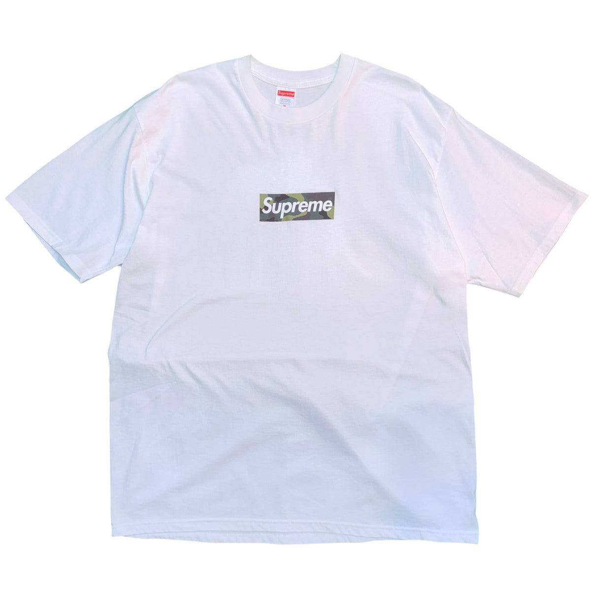 Supreme 23AW/Box Logo Tee／カモフラボックスロゴTシャツ 古着・中古-1枚目のアイテム画像