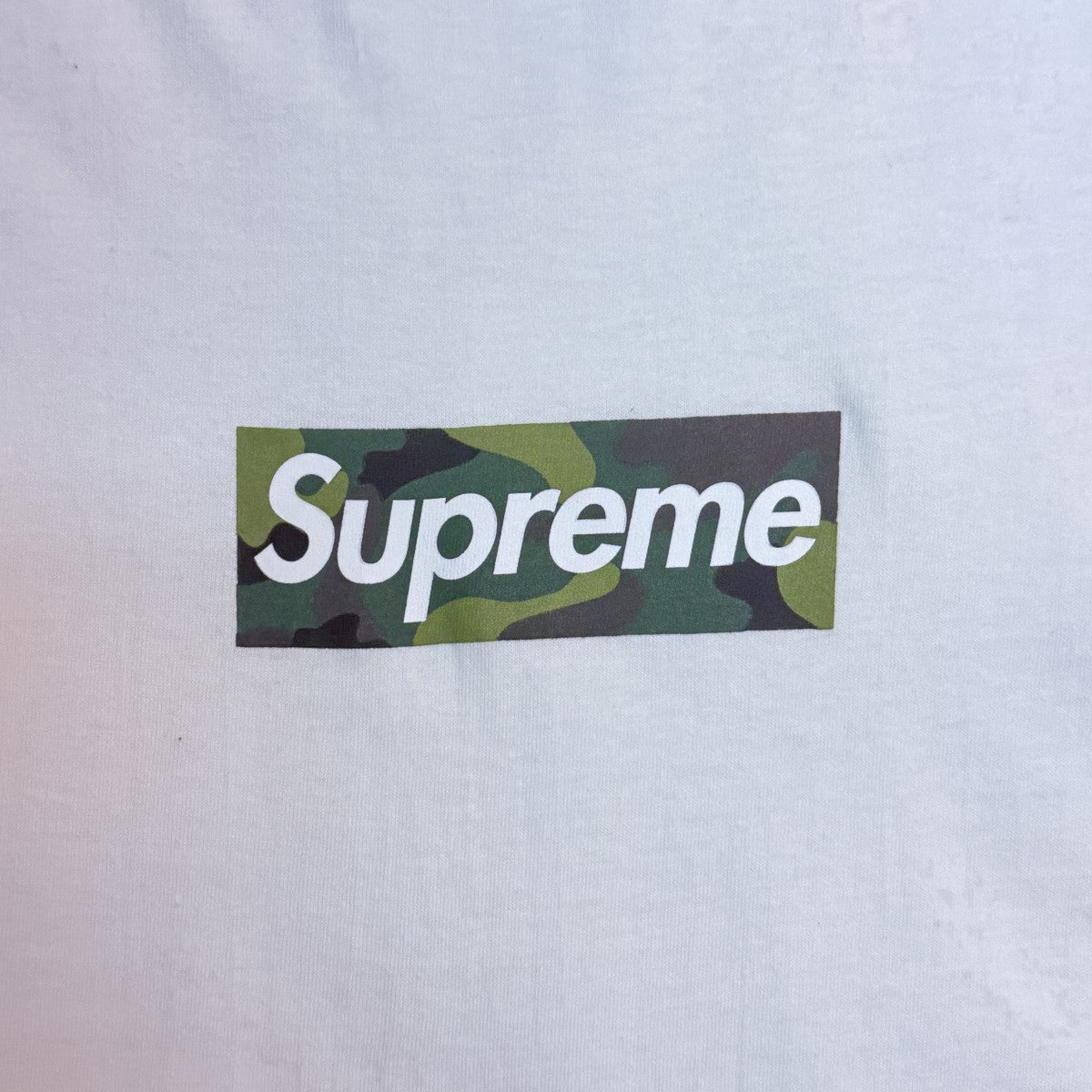 Supreme 23AW/Box Logo Tee／カモフラボックスロゴTシャツ 古着・中古-2枚目のアイテム画像