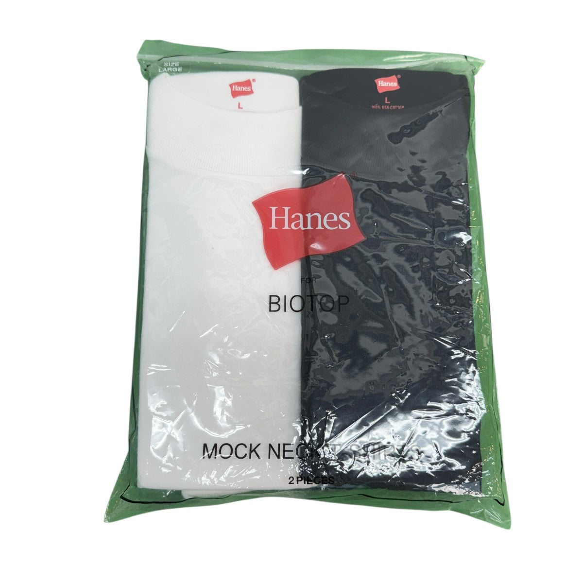 25SS/US COTTON MOCK NECK T-SHIRTS 2P／Tシャツ2点セット/BFM35970
