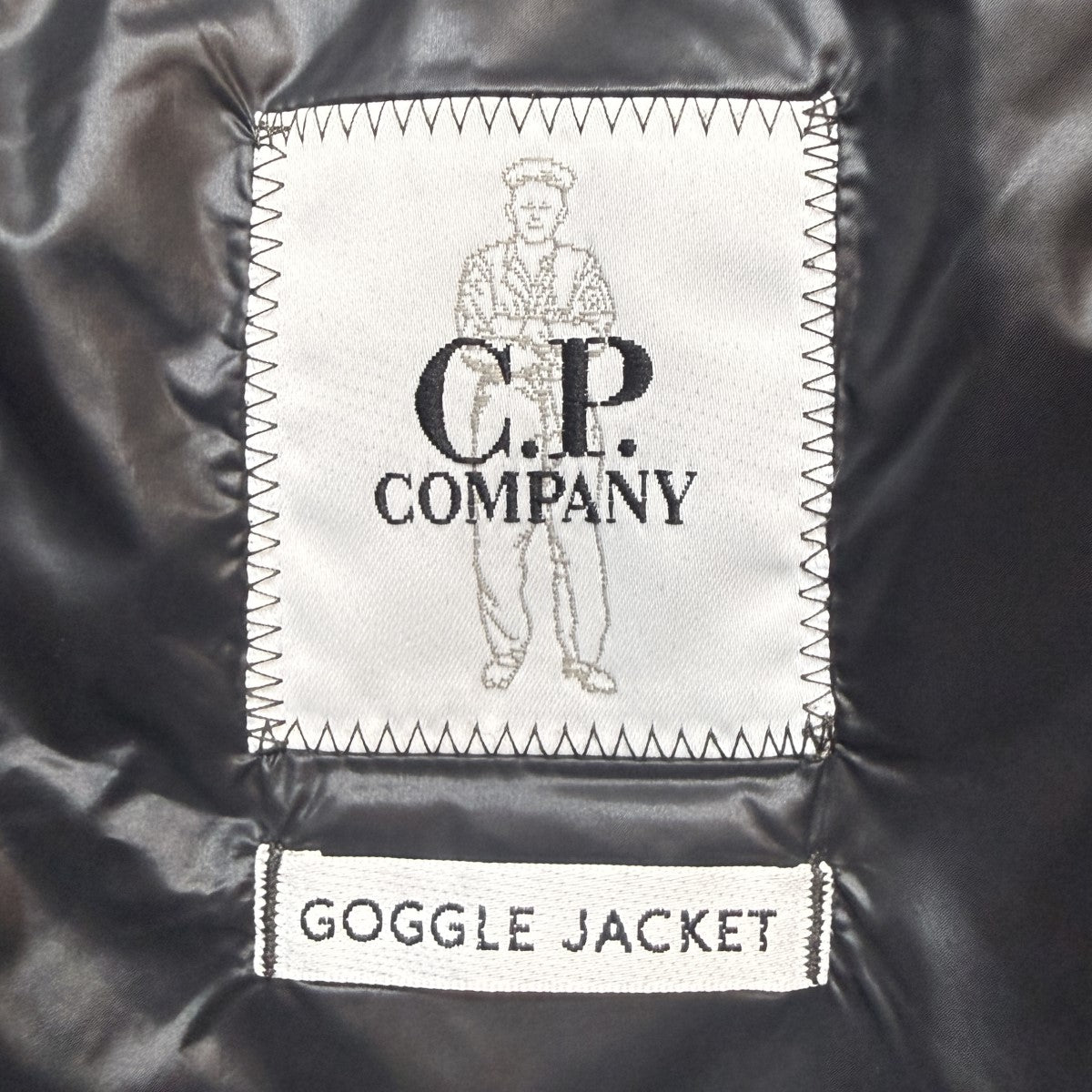 C．P COMPANY×BEAMS 25AW/D．D． Shell Goggle Down JacketDARK／ダウンジャケット19CMOW030A 110416A 古着・中古-9枚目のアイテム画像