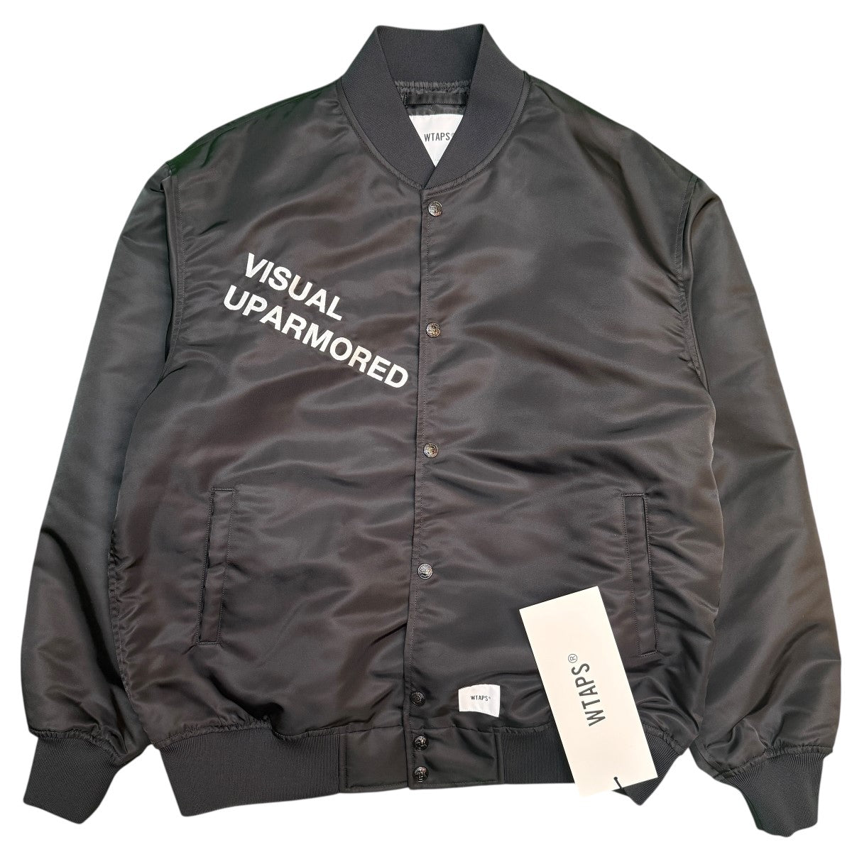 WTAPS 26SS/TEAM JACKET ／ NYLON． TWILL／チームジャケット/261-TQDT-JKM01 古着・中古-2枚目のアイテム画像