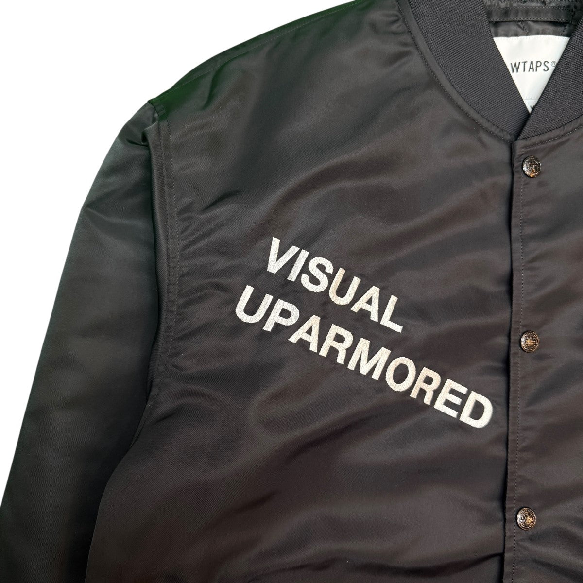 WTAPS 26SS/TEAM JACKET ／ NYLON． TWILL／チームジャケット/261-TQDT-JKM01 古着・中古-3枚目のアイテム画像