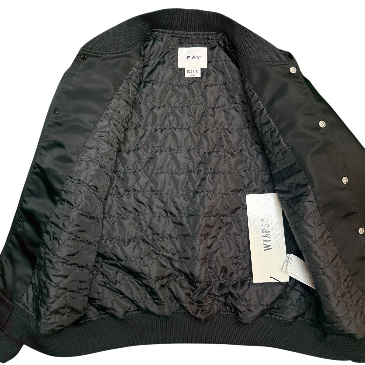 WTAPS 26SS/TEAM JACKET ／ NYLON． TWILL／チームジャケット/261-TQDT-JKM01 古着・中古-6枚目のアイテム画像
