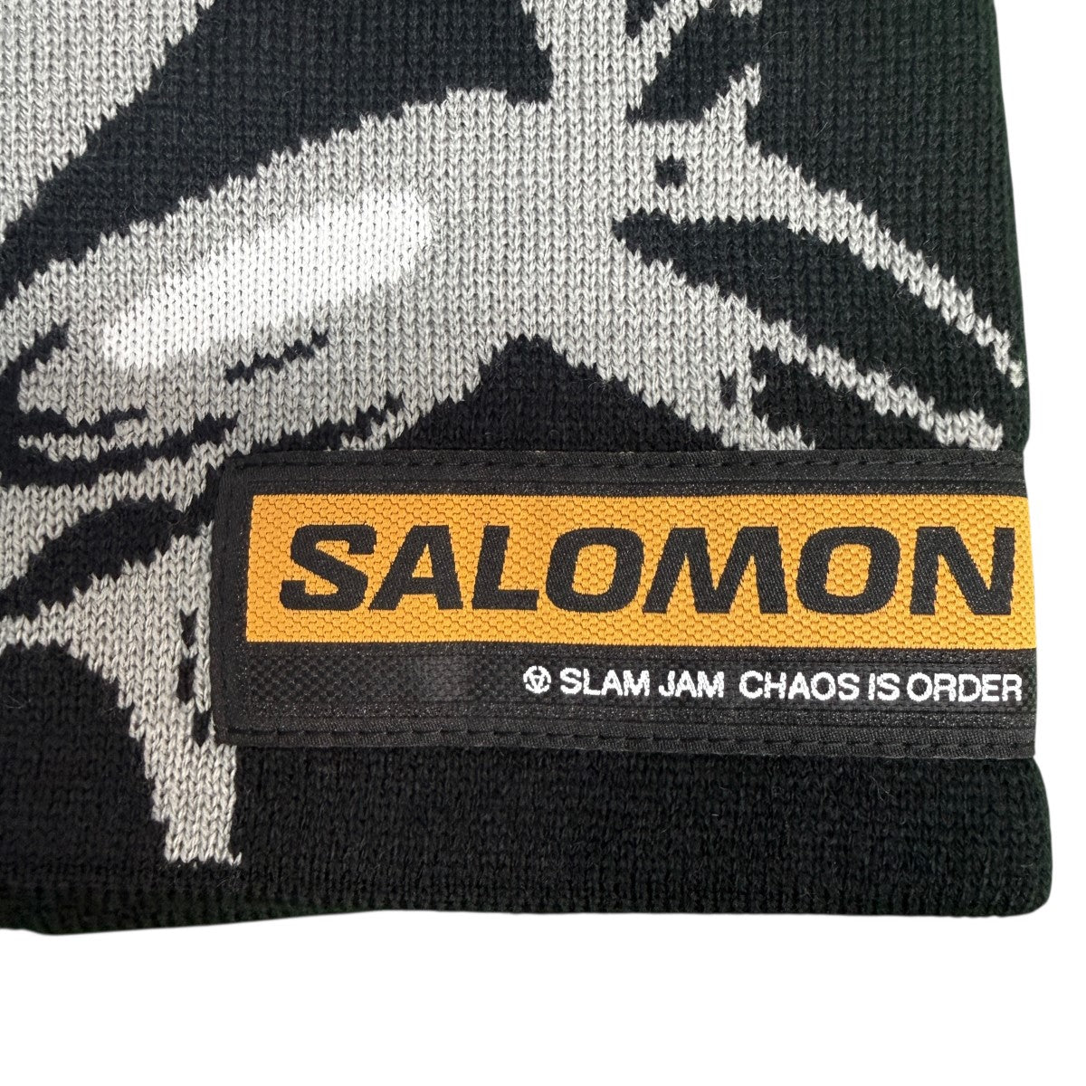 SALOMON×SLAM JAM 25AW/SALOMON BEANIE SLAM JAM／抽選販売 コラボビーニーニットキャップ希少モデル 古着・中古-3枚目のアイテム画像