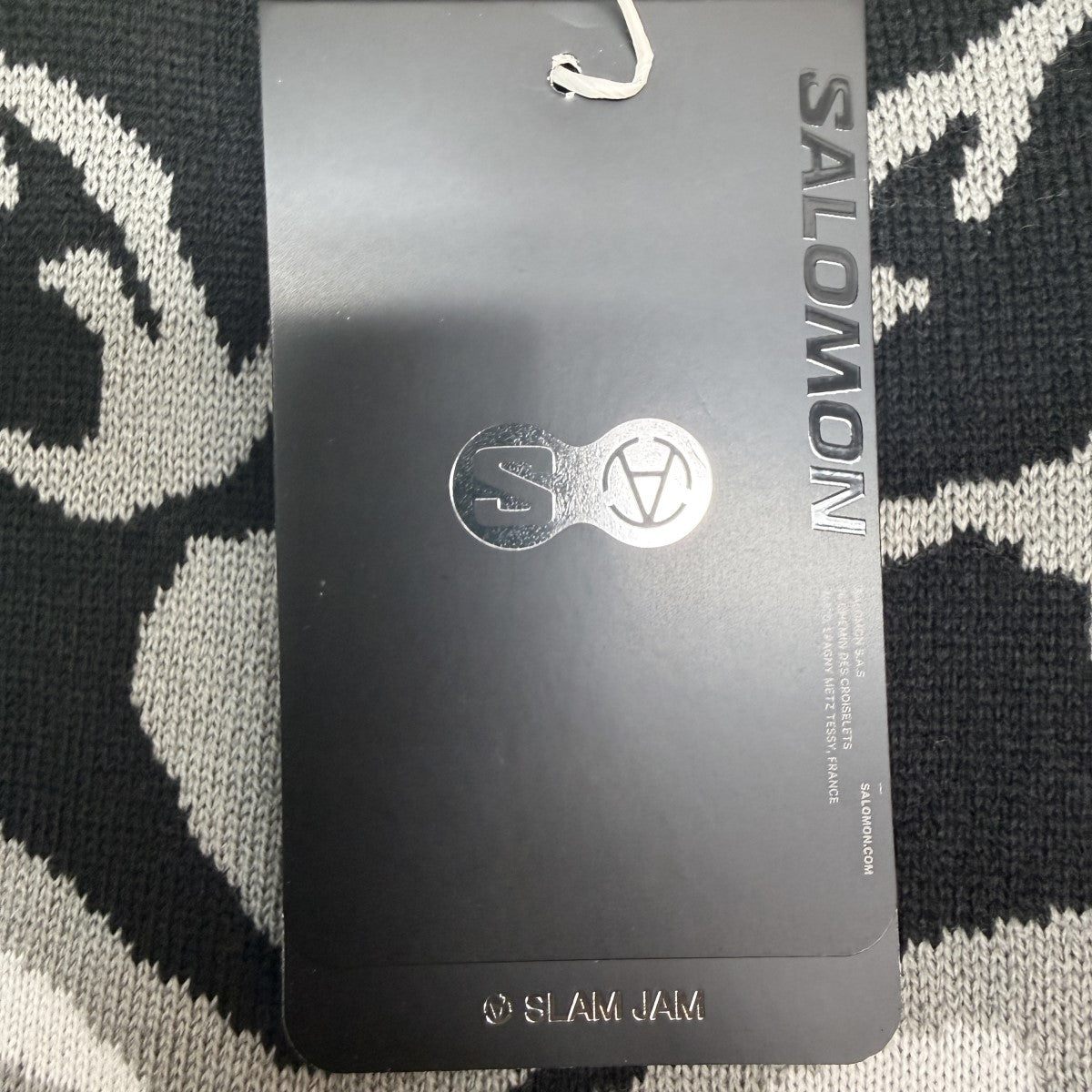 SALOMON×SLAM JAM 25AW/SALOMON BEANIE SLAM JAM／抽選販売 コラボビーニーニットキャップ希少モデル 古着・中古-6枚目のアイテム画像