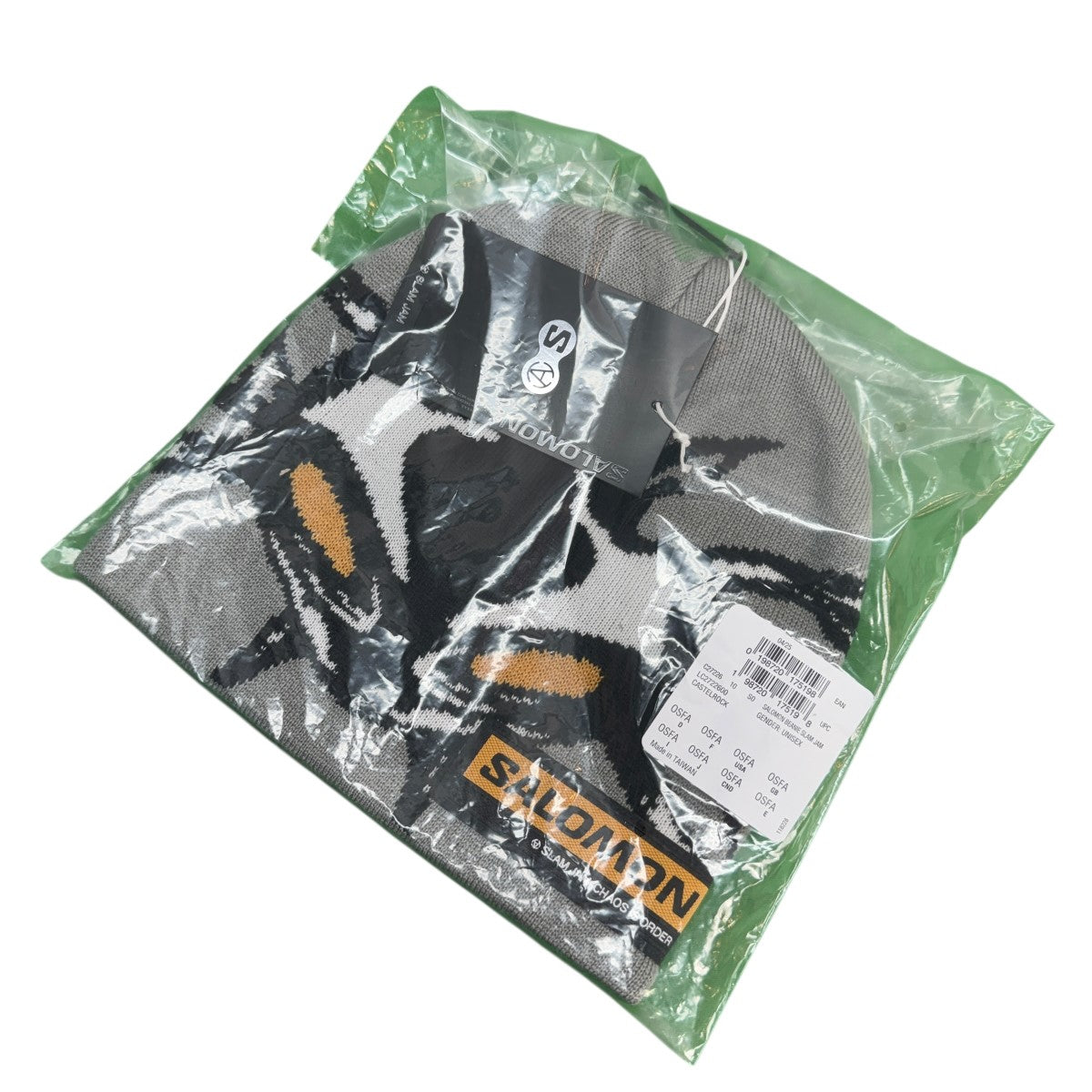 SALOMON×SLAM JAM 25AW/SALOMON BEANIE SLAM JAM抽選販売 コラボビーニーニットキャップ希少モデル 古着・中古-2枚目のアイテム画像