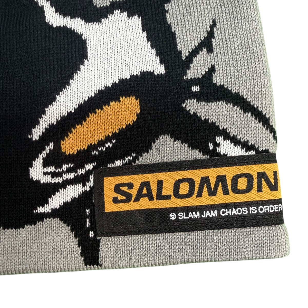 SALOMON×SLAM JAM 25AW/SALOMON BEANIE SLAM JAM抽選販売 コラボビーニーニットキャップ希少モデル 古着・中古-3枚目のアイテム画像