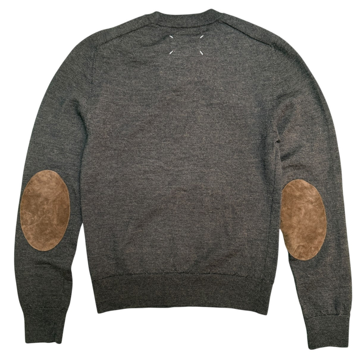 Maison Margiela 25AW/ELBOW PATCH WOOL SWEATER／エルボーパッチ ウールニット/S50HL0041-M13098 古着・中古-1枚目のアイテム画像