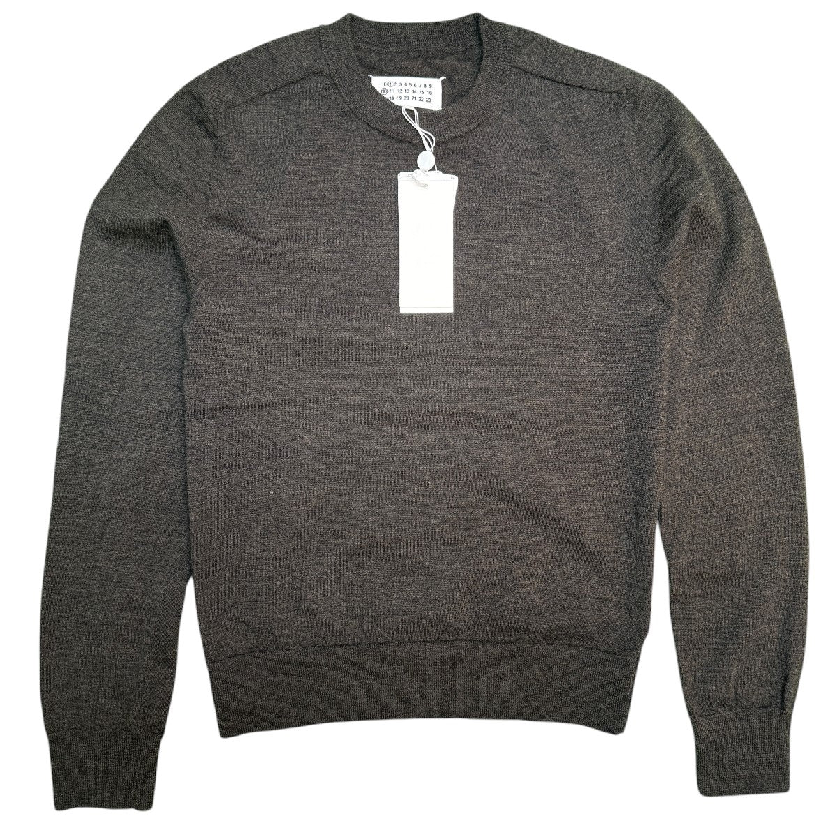 Maison Margiela 25AW/ELBOW PATCH WOOL SWEATER／エルボーパッチ ウールニット/S50HL0041-M13098 古着・中古-2枚目のアイテム画像