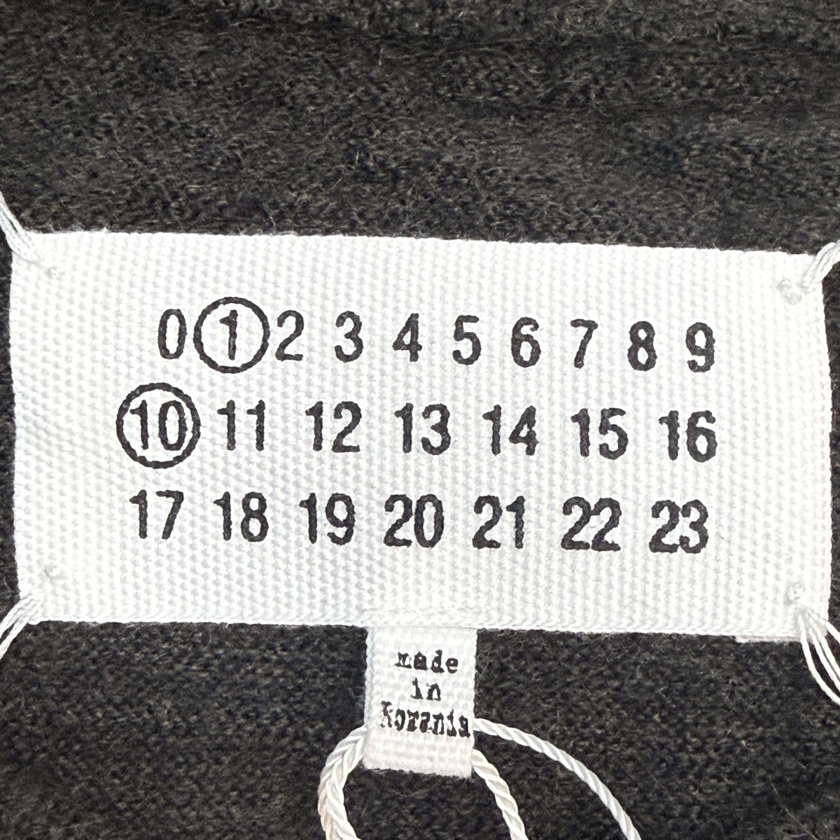 Maison Margiela 25AW/ELBOW PATCH WOOL SWEATER／エルボーパッチ ウールニット/S50HL0041-M13098 古着・中古-7枚目のアイテム画像