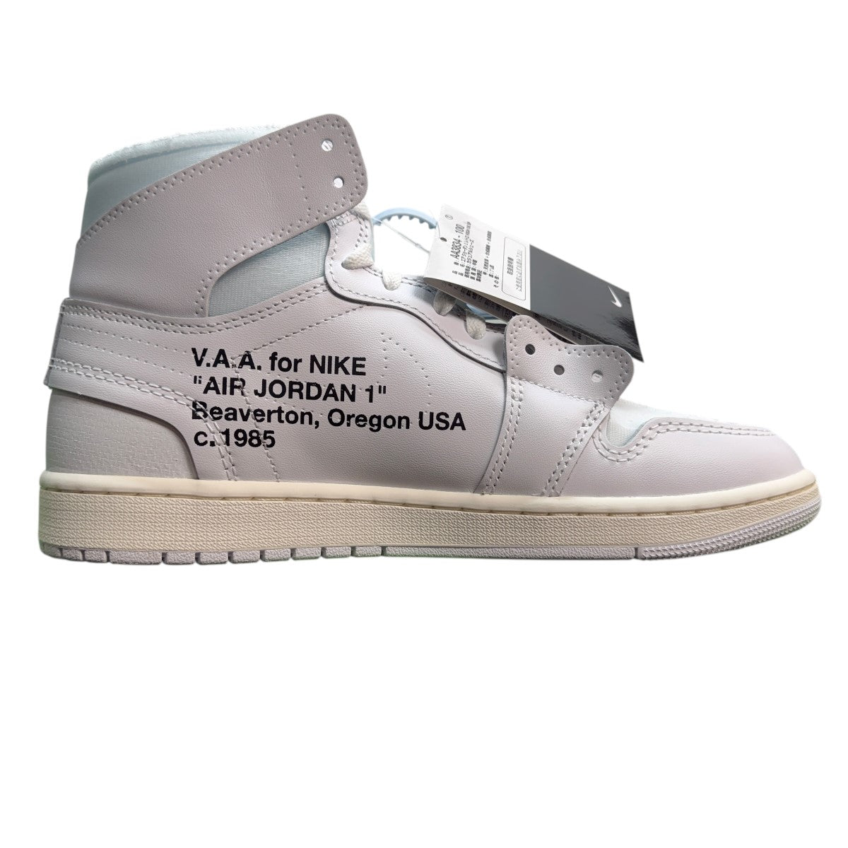 Virgil Abloh Archive (V．A．A)×NIKE 26SS/Nike Air Jordan 1 Retro High OG／アラスカ／エアジョーダン 1 ハイ OG スニーカー/AA3834-100 古着・中古-3枚目のアイテム画像