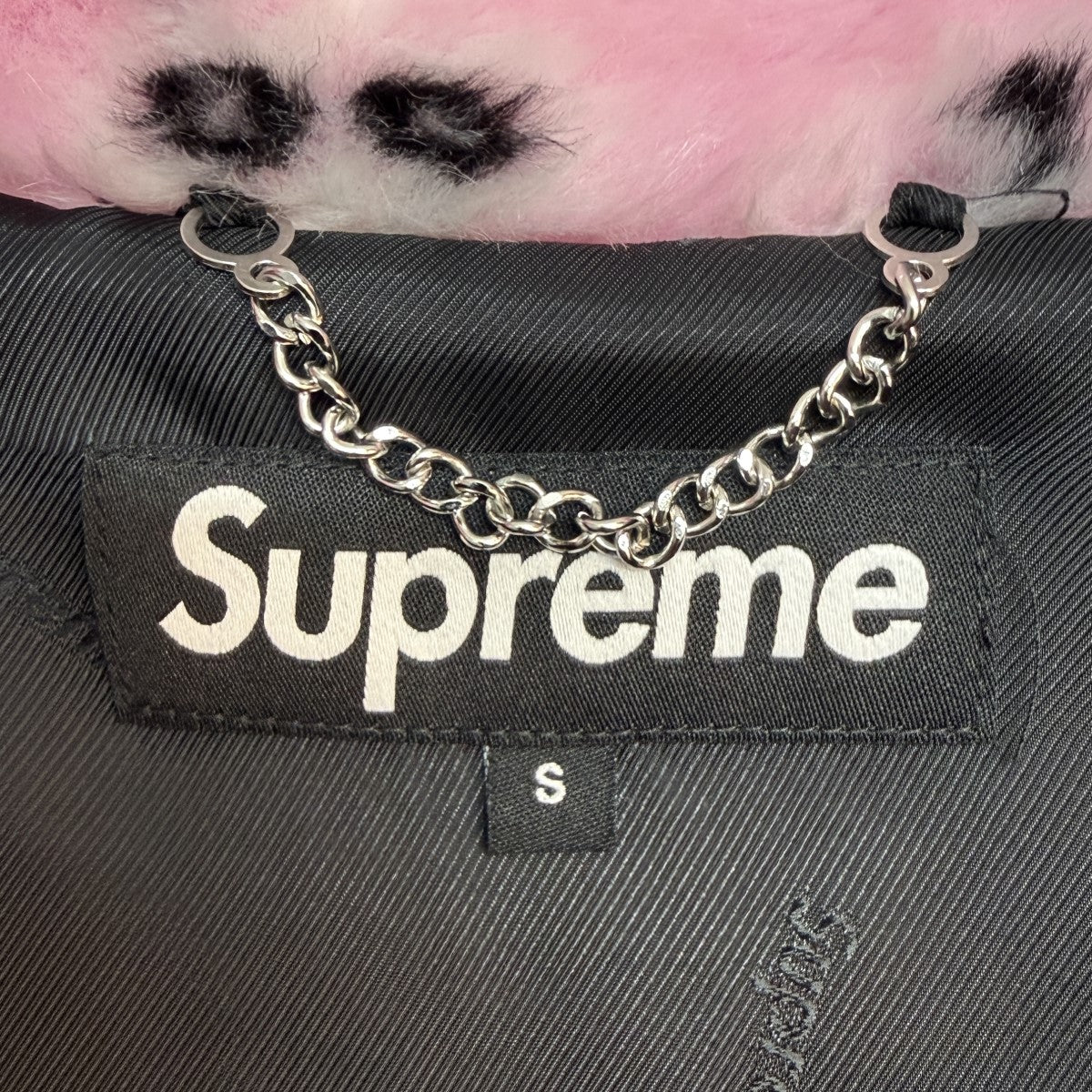 21SS/Bandana Faux Fur Bomber Jacket／バンダナフェイクファーボンバージャケット