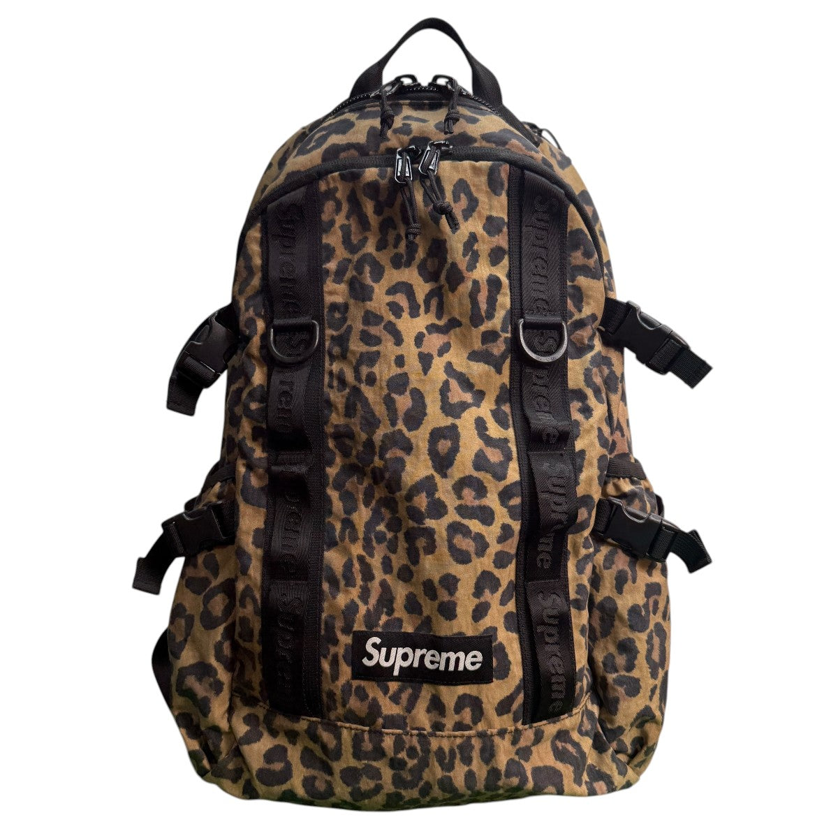 Supreme 20AW/BackpackLeopard／バックパック希少商品 古着・中古-1枚目のアイテム画像