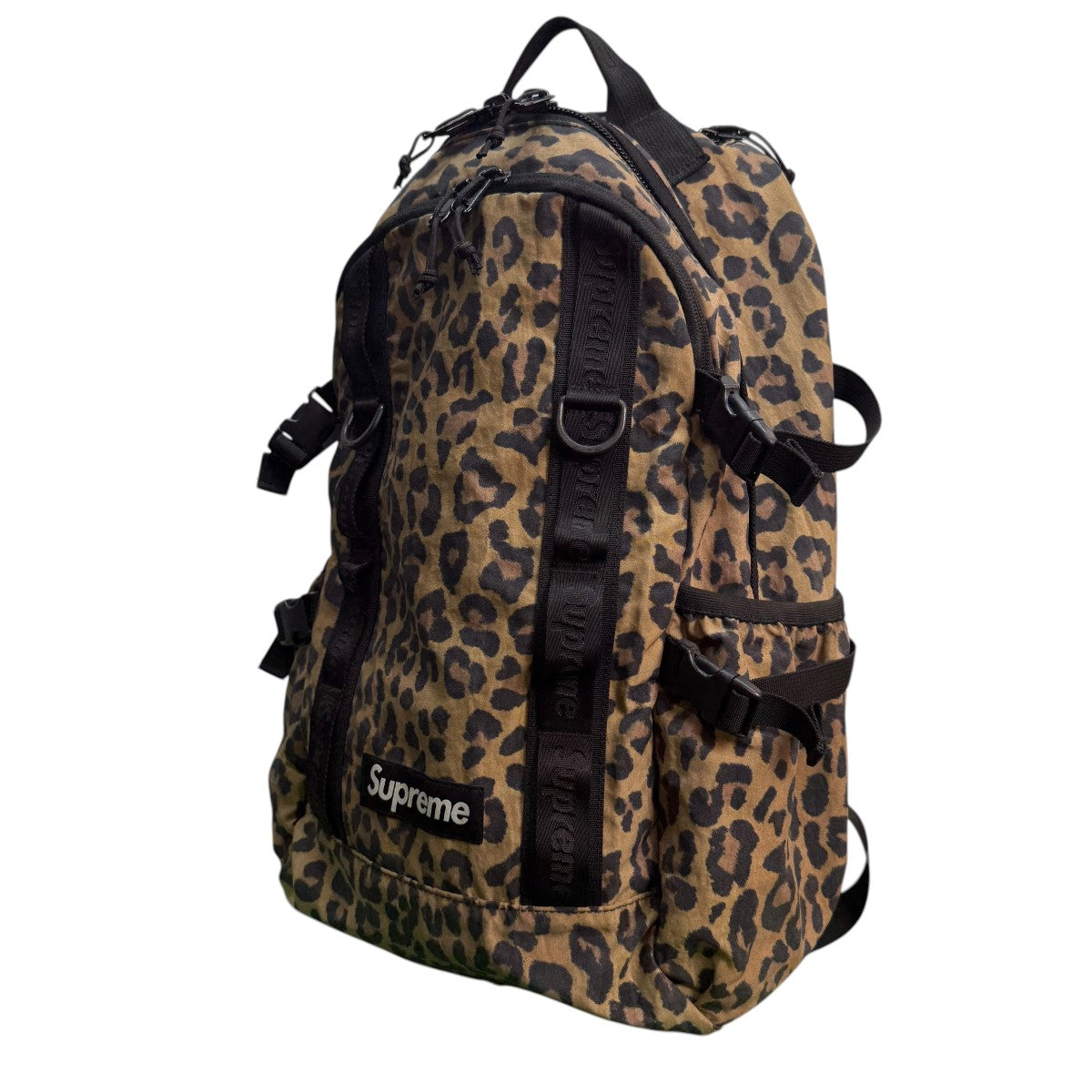 Supreme 20AW/BackpackLeopard／バックパック希少商品 古着・中古-2枚目のアイテム画像