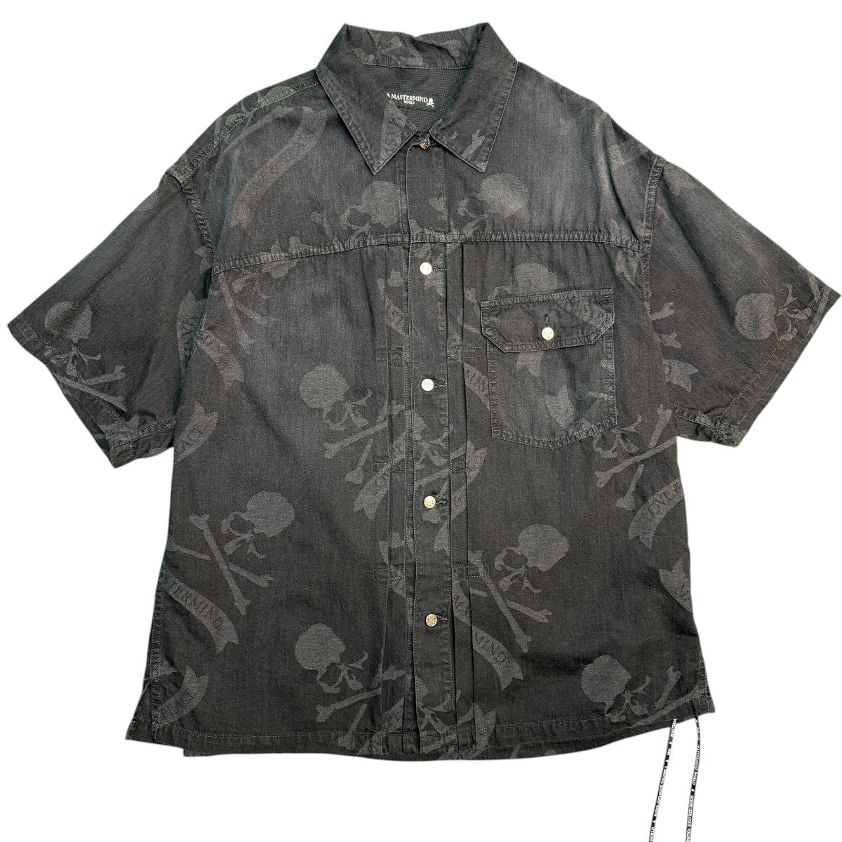 26SS/MW ALOHA SS DENIM SHIRT／アロハショートスリーブデニムシャツ/MW26SE1-SH001