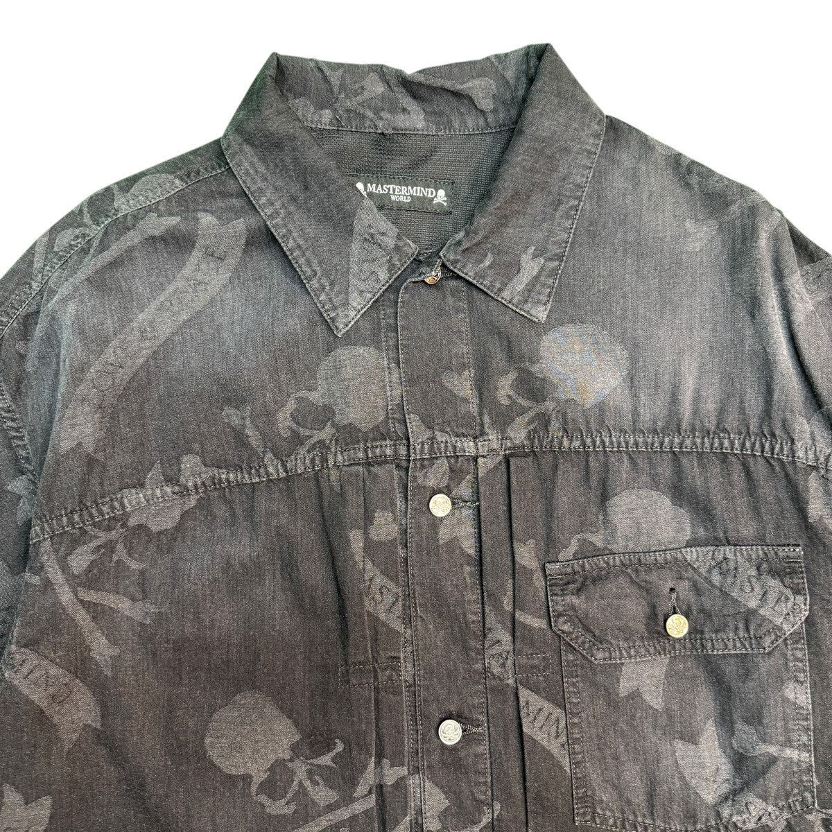 26SS/MW ALOHA SS DENIM SHIRT／アロハショートスリーブデニムシャツ/MW26SE1-SH001