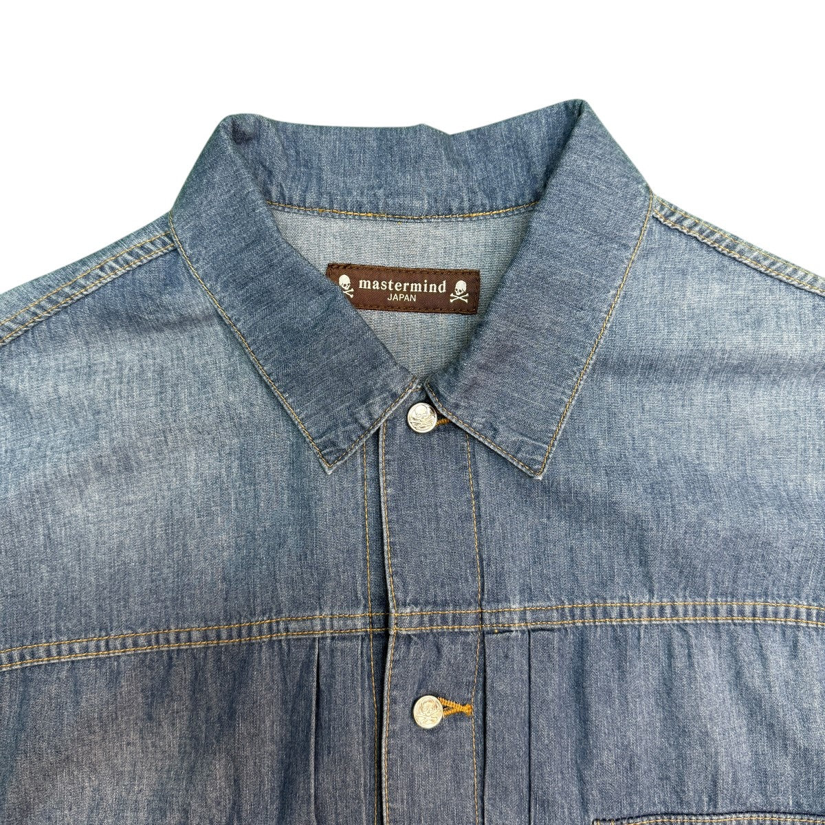 26SS/MJ SS DENIM SHIRT／ショートスリーブデニムシャツ/MJ26EE1-SH016