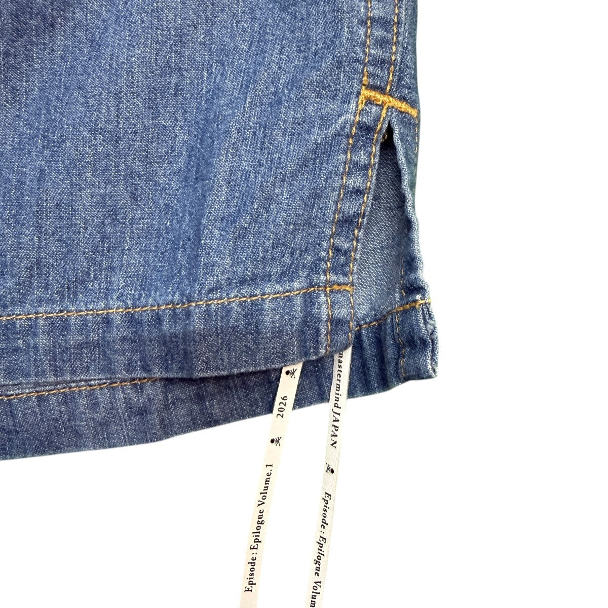 26SS/MJ SS DENIM SHIRT／ショートスリーブデニムシャツ/MJ26EE1-SH016