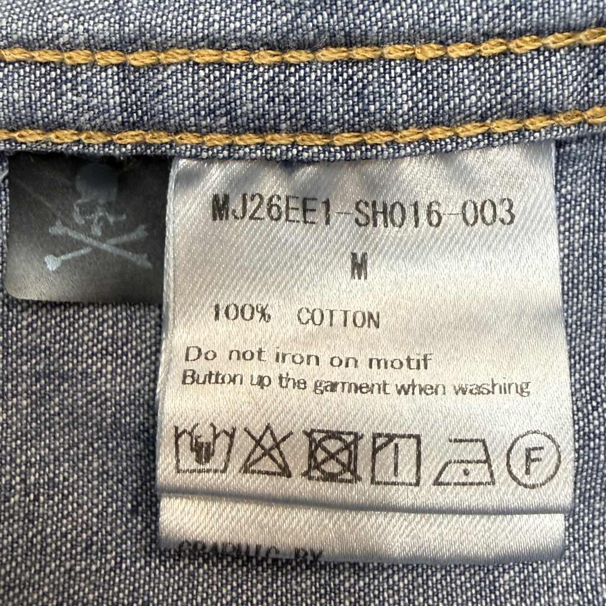 26SS/MJ SS DENIM SHIRT／ショートスリーブデニムシャツ/MJ26EE1-SH016