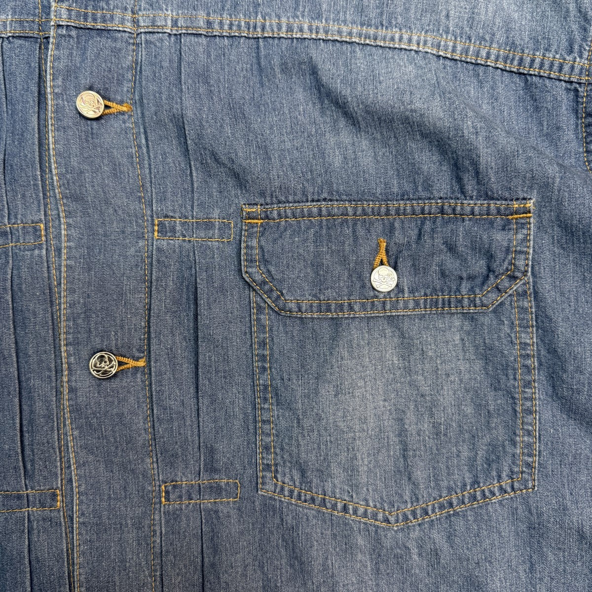 Mastermind JAPAN(マスターマインドジャパン) 26SS/MJ SS DENIM SHIRT