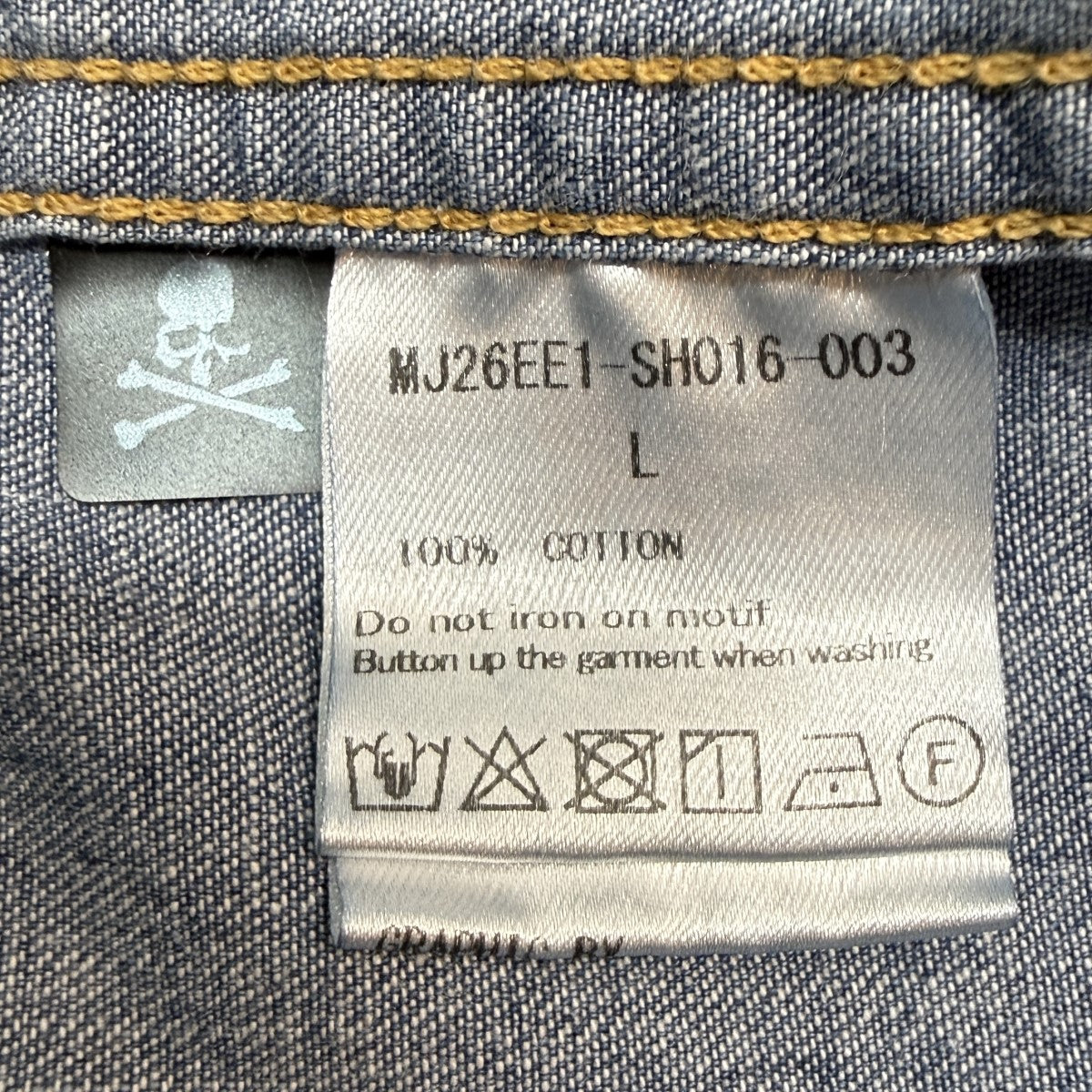 26SS/MJ SS DENIM SHIRT／ショートスリーブデニムシャツ/MJ26EE1-SH016
