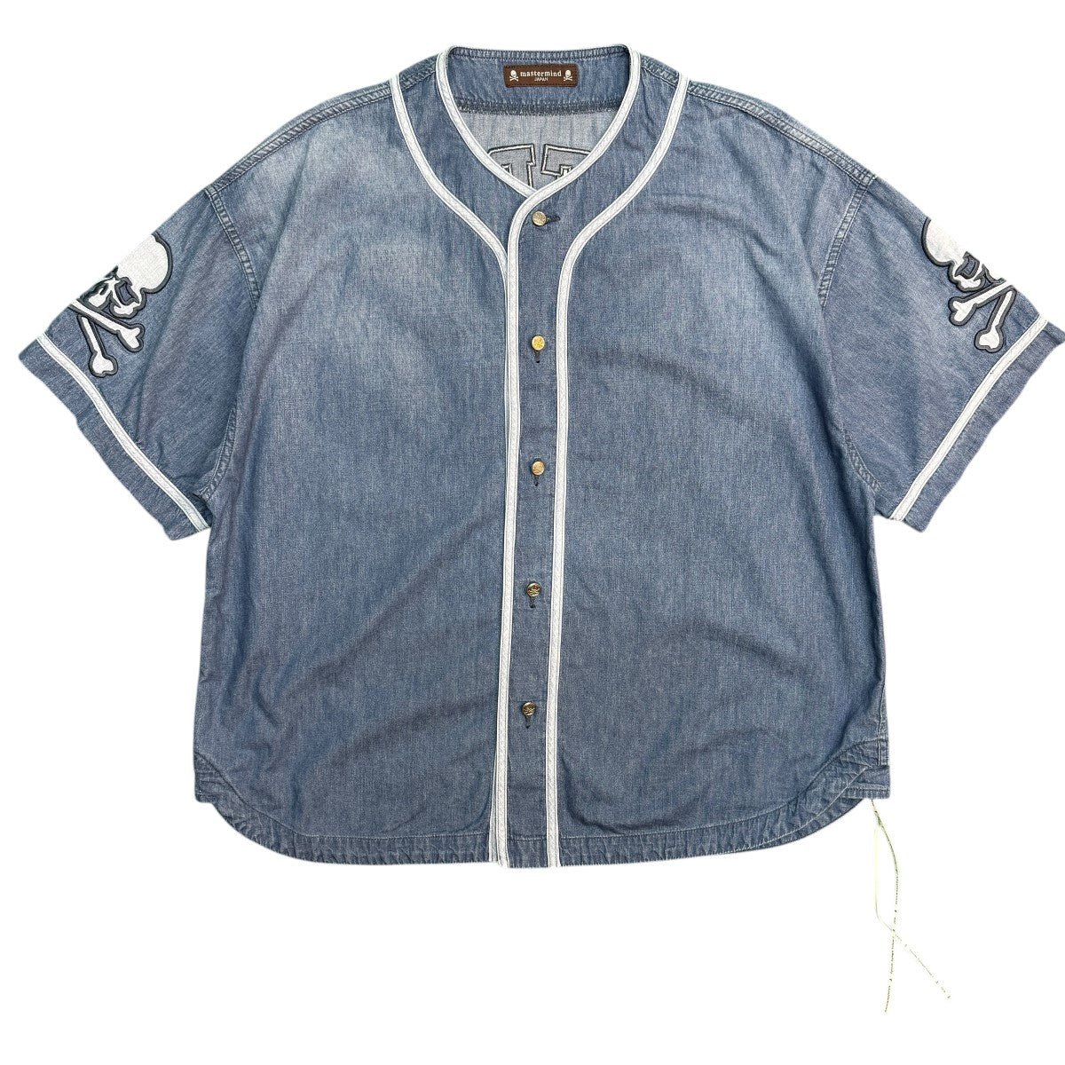 26SS/MJ BASEBALL DENIM SHIRT／ベースボールデニムシャツ/MJ26EE1-SH018