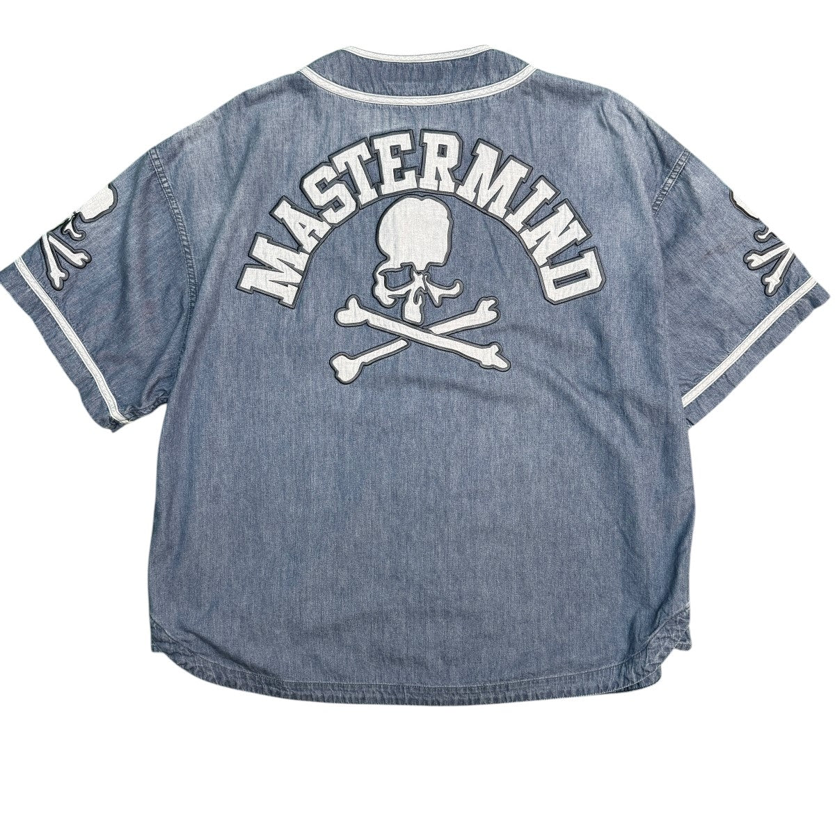 26SS/MJ BASEBALL DENIM SHIRT／ベースボールデニムシャツ/MJ26EE1-SH018