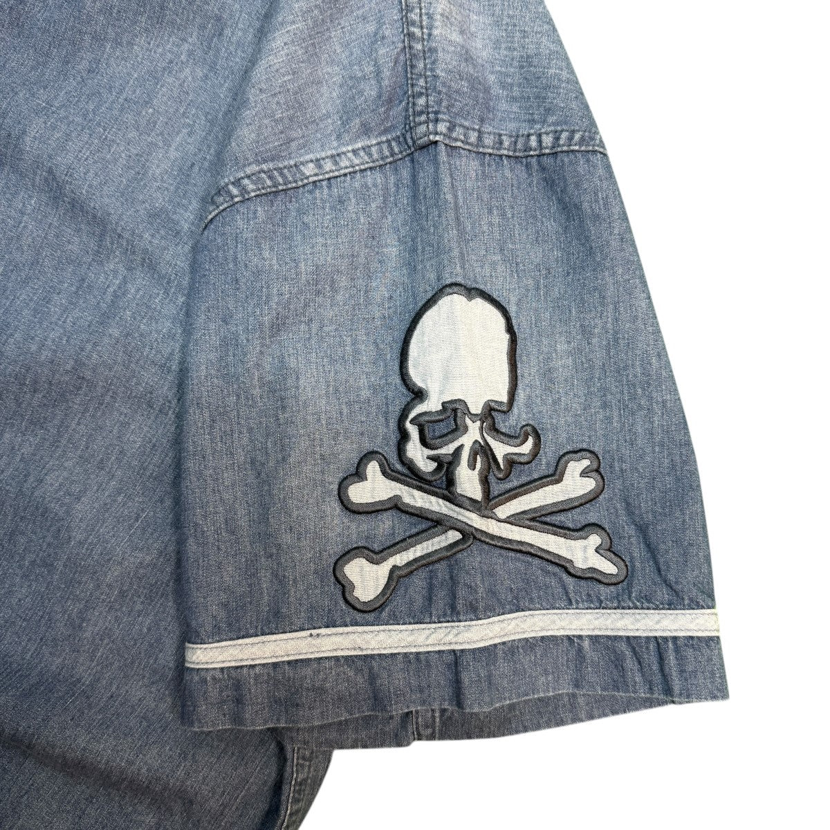 26SS/MJ BASEBALL DENIM SHIRT／ベースボールデニムシャツ/MJ26EE1-SH018