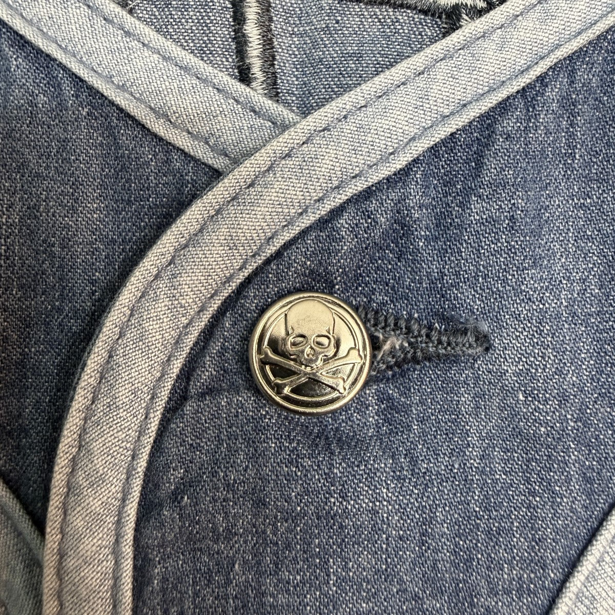 26SS/MJ BASEBALL DENIM SHIRT／ベースボールデニムシャツ/MJ26EE1-SH018