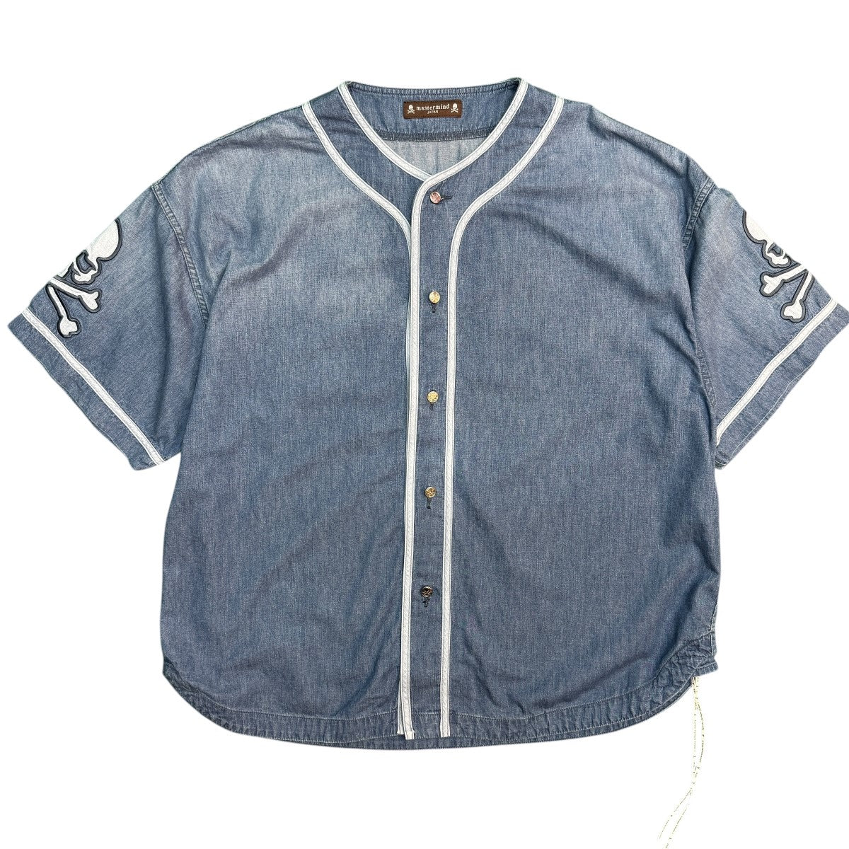 26SS/MJ BASEBALL DENIM SHIRT／ベースボールデニムシャツ/MJ26EE1-SH018