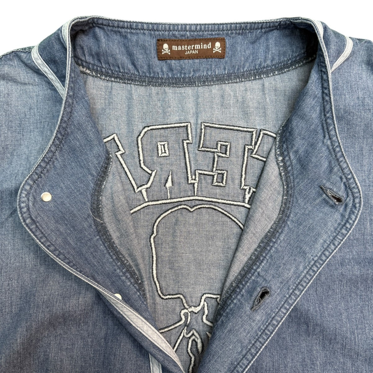 26SS/MJ BASEBALL DENIM SHIRT／ベースボールデニムシャツ/MJ26EE1-SH018