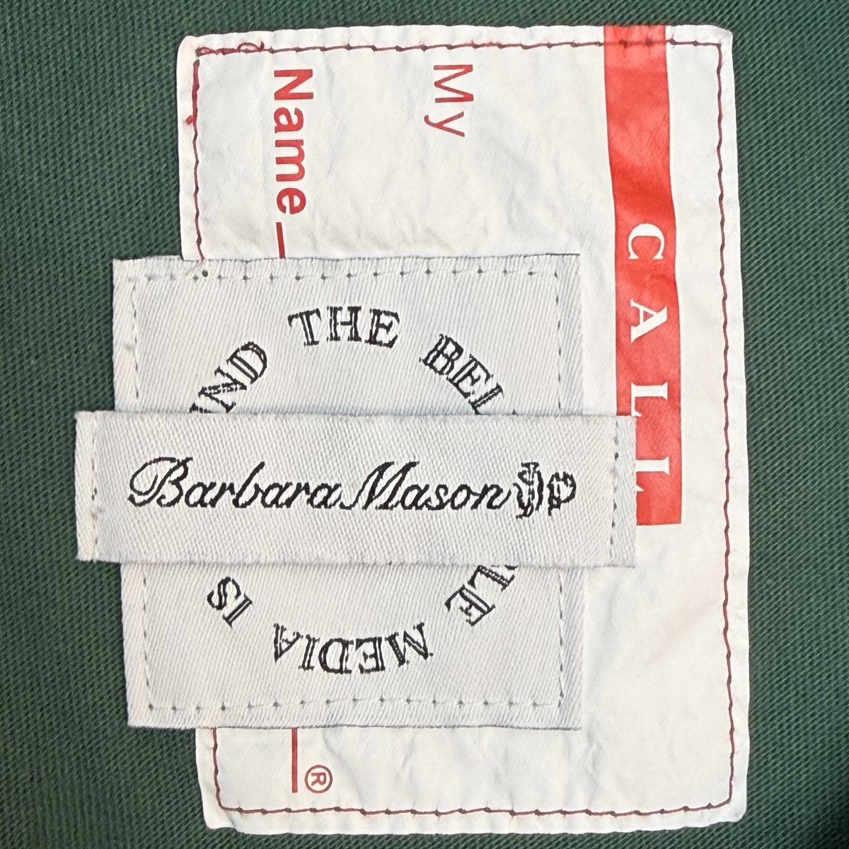 CALL My NAME×Barbara Mason Jr 25SS/By BM Jr． T-shirts／コラボTシャツ日本製 古着・中古-6枚目のアイテム画像