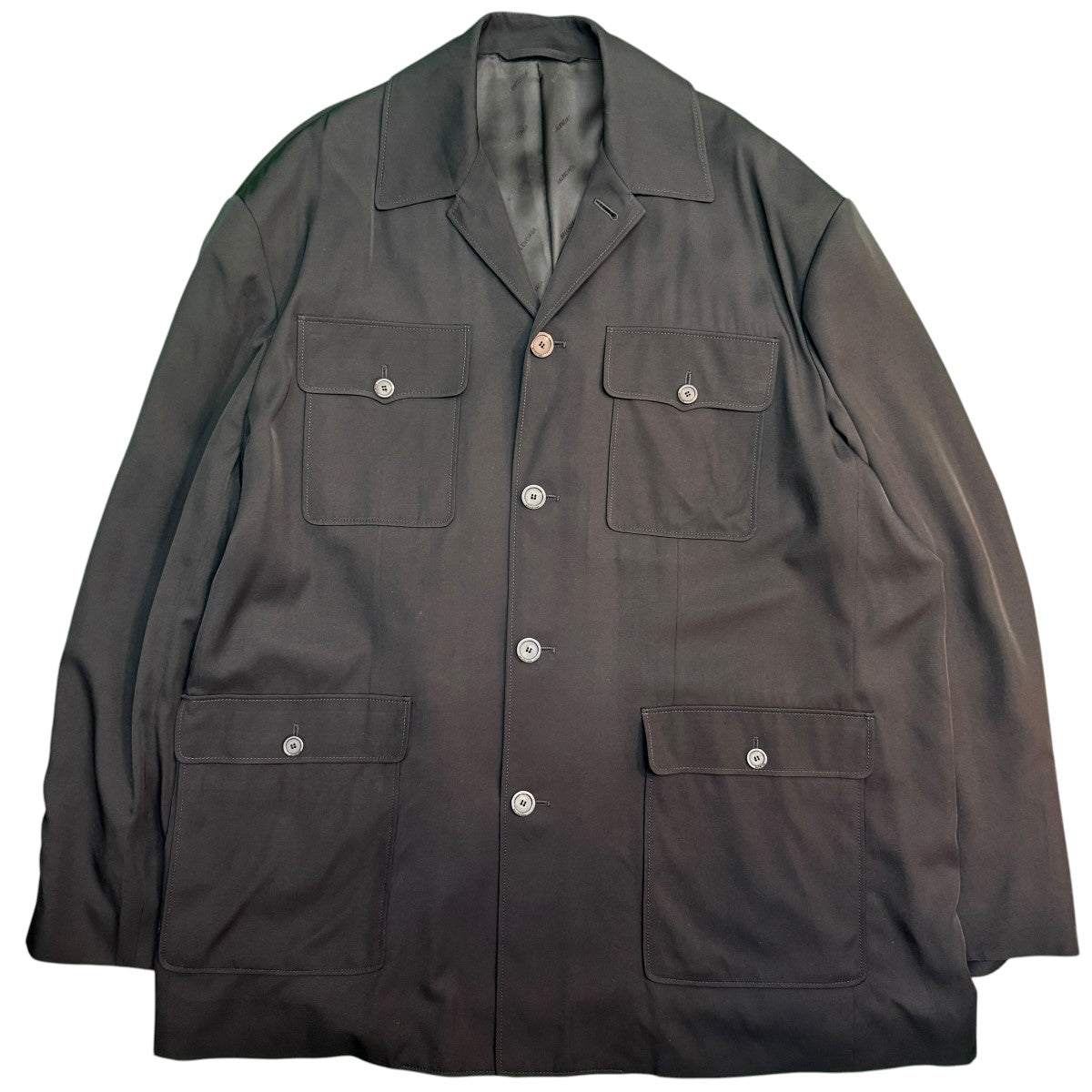 BALENCIAGA 22SS/UNIFITオーバーサイズサファリジャケット／オーバーサイズサファリジャケット680945 TJ025 古着・中古-1枚目のアイテム画像