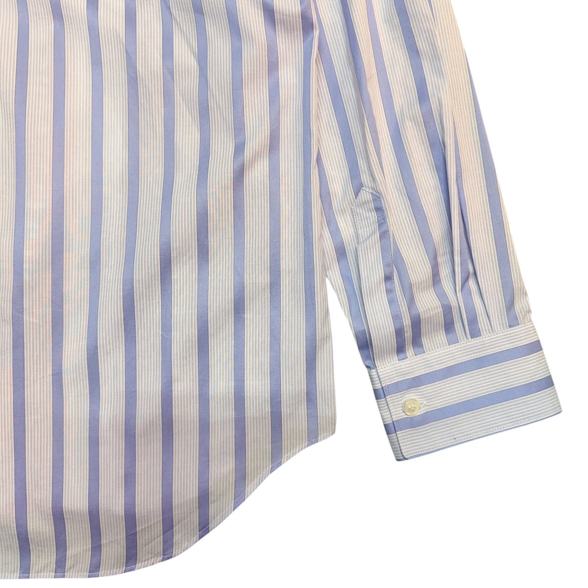 COMME des GARCONS SHIRT 25AW/Striped Football Scarf Placket Shirt／ストライプシャツ/FP-B008 古着・中古-5枚目のアイテム画像
