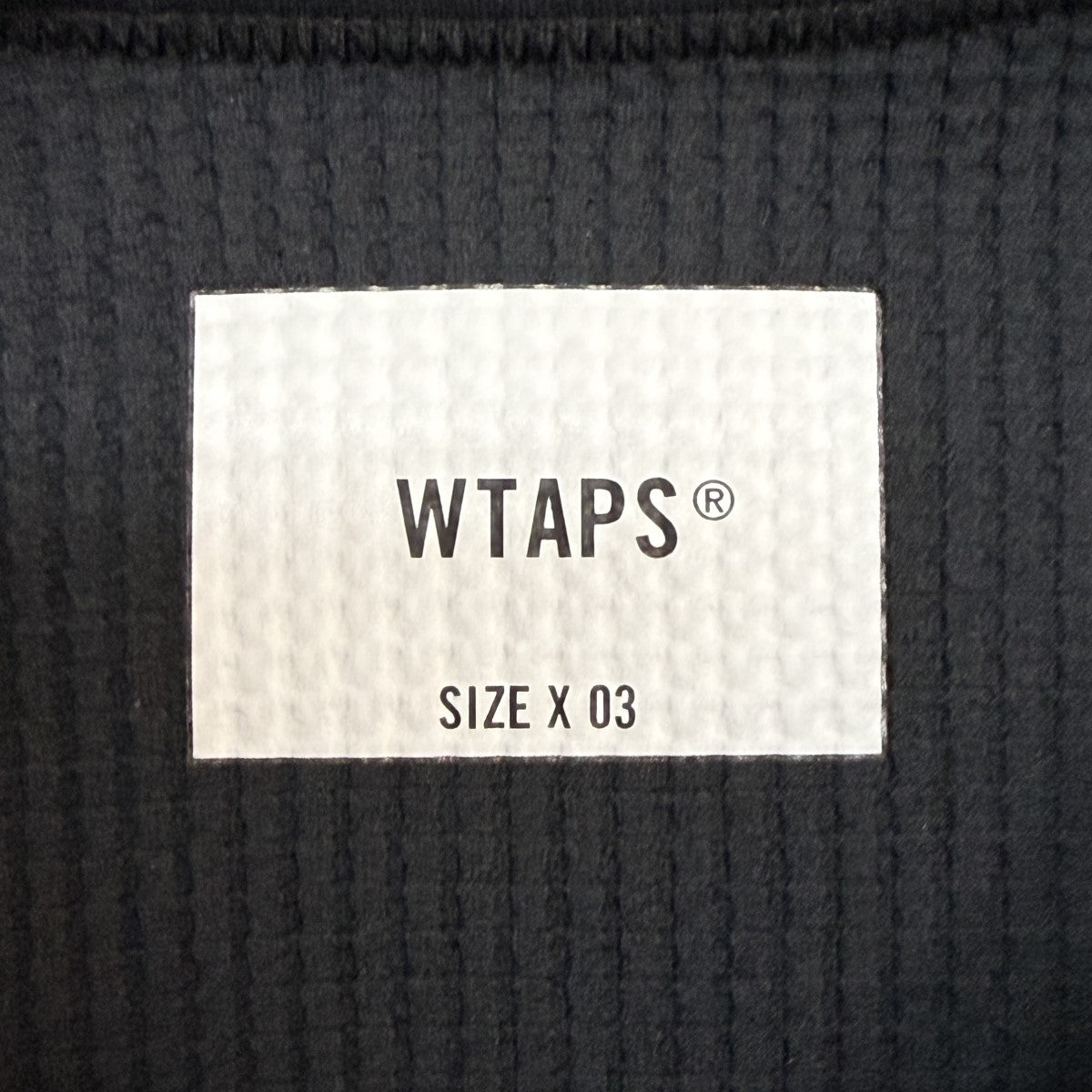 26SS/WAFFLE ／ LS ／ POLY／ワッフルロングスリーブカットソー/261ATDT-CSM17