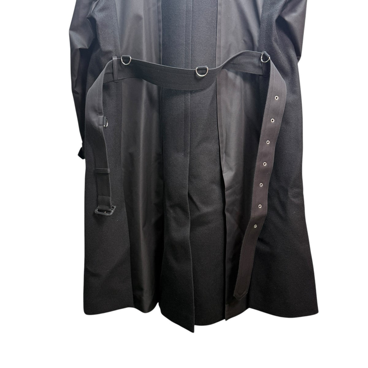 sacai 24AW/Cotton Gabardine x Wool Melton Coat／コットンギャバジンウールメルトンコート 希少/24-03428M 古着・中古-6枚目のアイテム画像