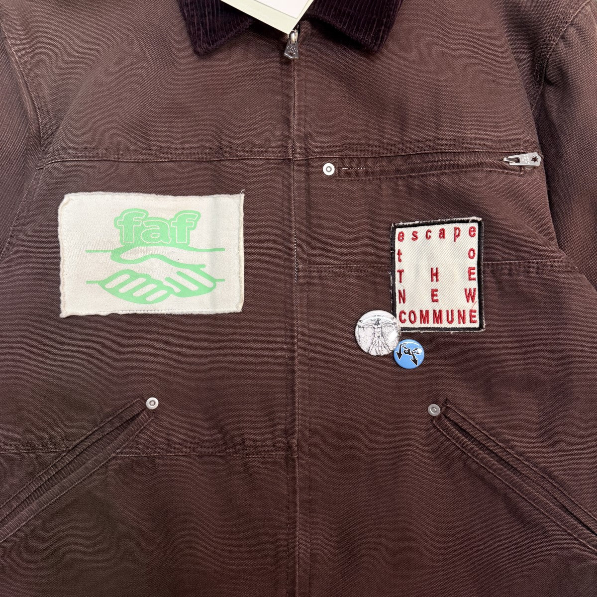 FAF(Fake As Flowers） 26SS/PATCHED ACTIVE JACKET／パッチアクティブジャケット/4122506 古着・中古-4枚目のアイテム画像