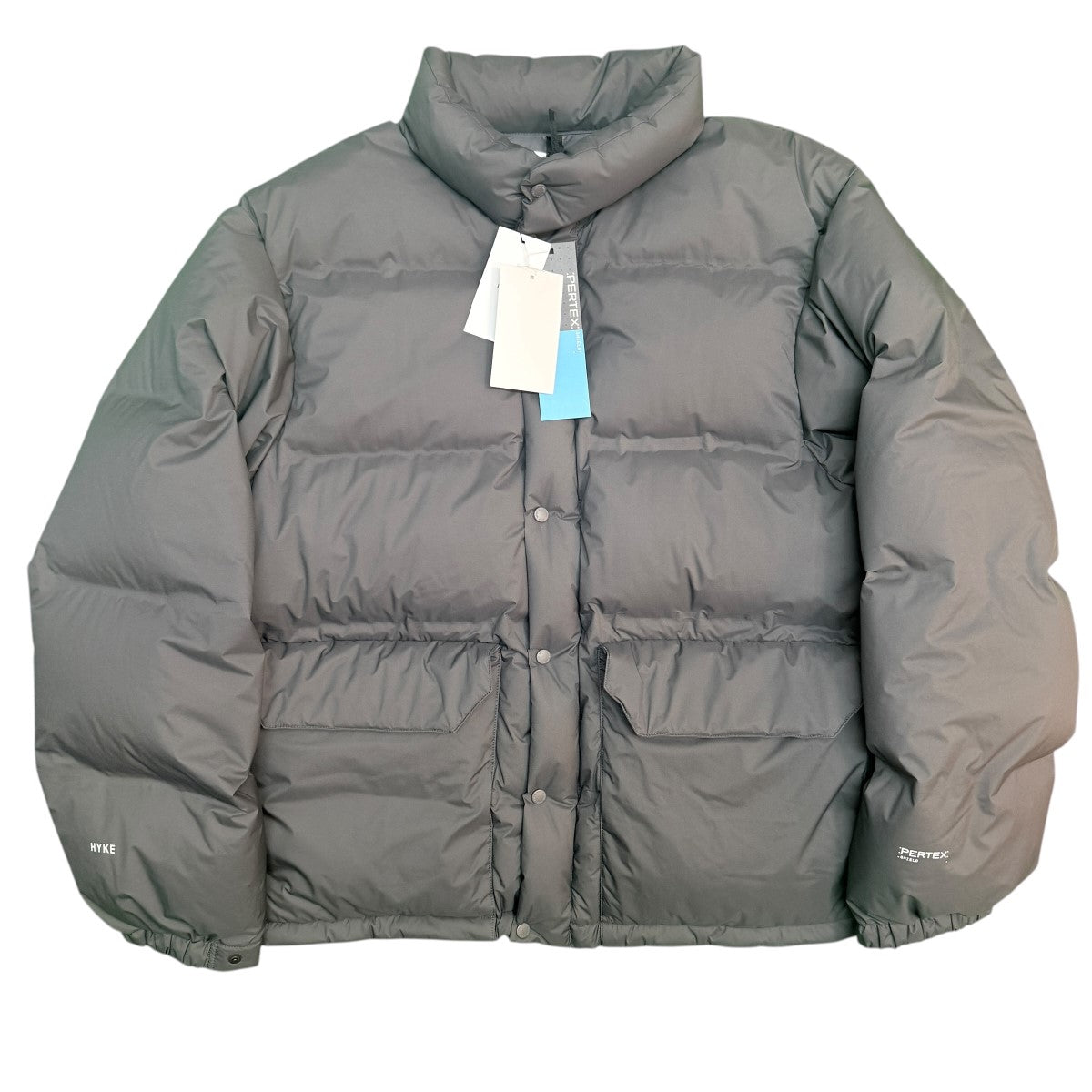 HYKE×BIOTOP 25AW/別注PERTEX PUFF DOWN JACKET／コラボダウンジャケット17544 古着・中古-1枚目のアイテム画像