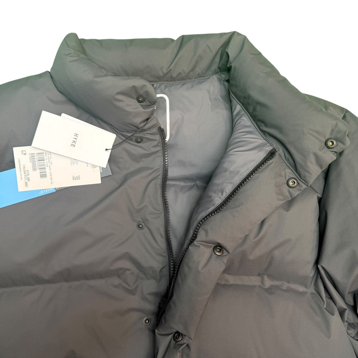 HYKE×BIOTOP 25AW/別注PERTEX PUFF DOWN JACKET／コラボダウンジャケット17544 古着・中古-5枚目のアイテム画像