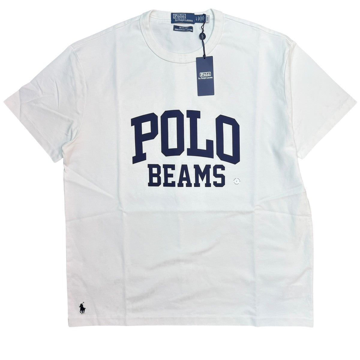 POLO RALPH LAUREN×BEAMS 26SS/50周年 【別注】HEAVY WEIGHT TEE／ヘビーウェイトTシャツ13-04-1157-770 古着・中古-1枚目のアイテム画像