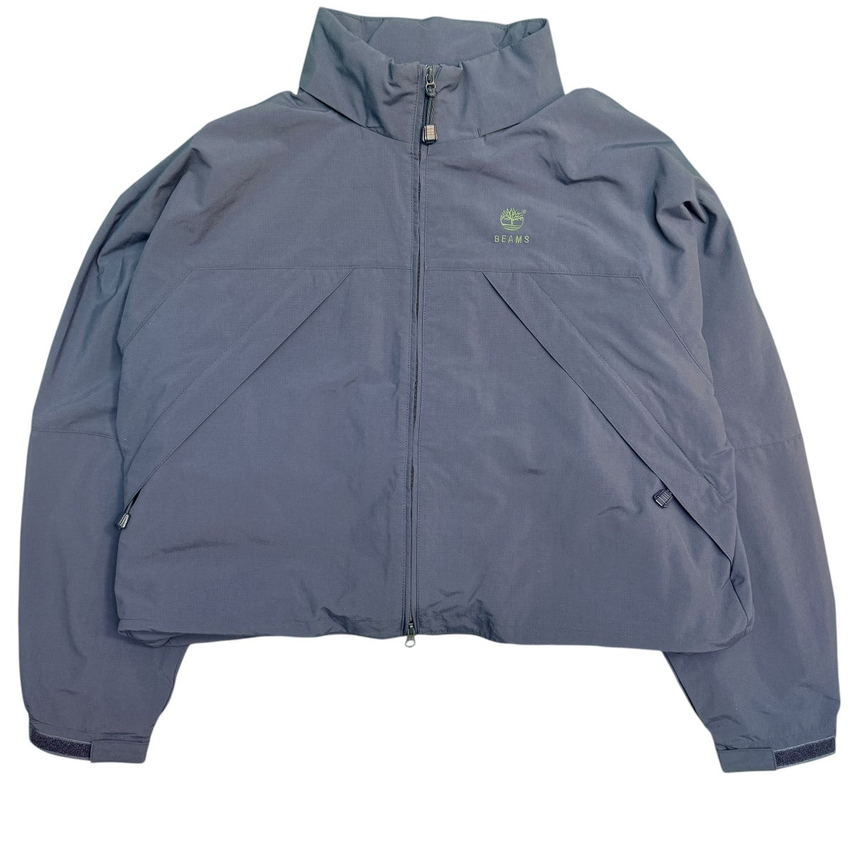BEAMS×Timberland 26SS/50周年別注Nylon JacketPEACOAT／コラボナイロンジャケット 品タグ無し11-18-6845-106 古着・中古-4枚目のアイテム画像