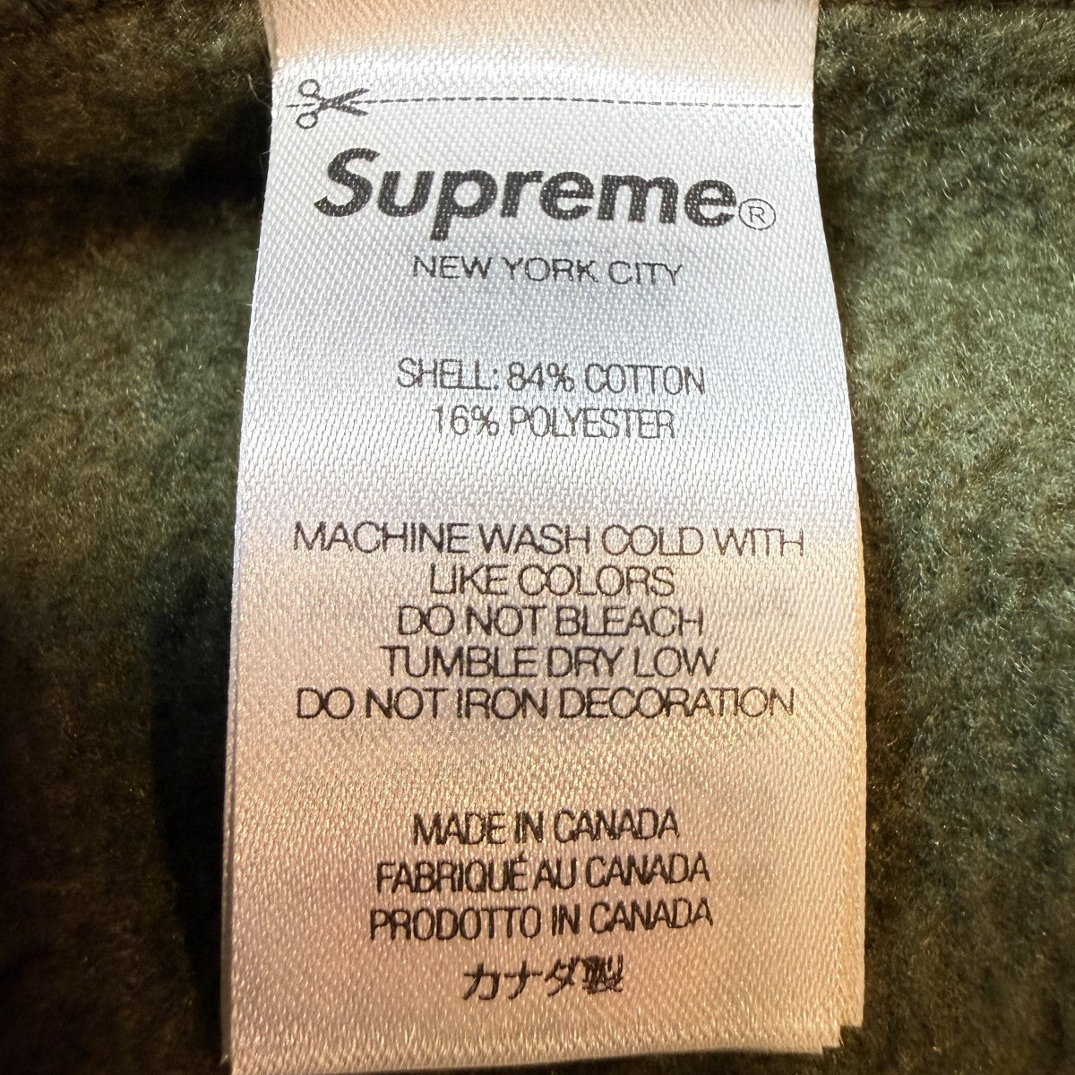 Supreme 25SS/Small Box Hooded Sweatshirt／スモールボックスロゴスウェットパーカーｶﾅﾀﾞ製 古着・中古-7枚目のアイテム画像